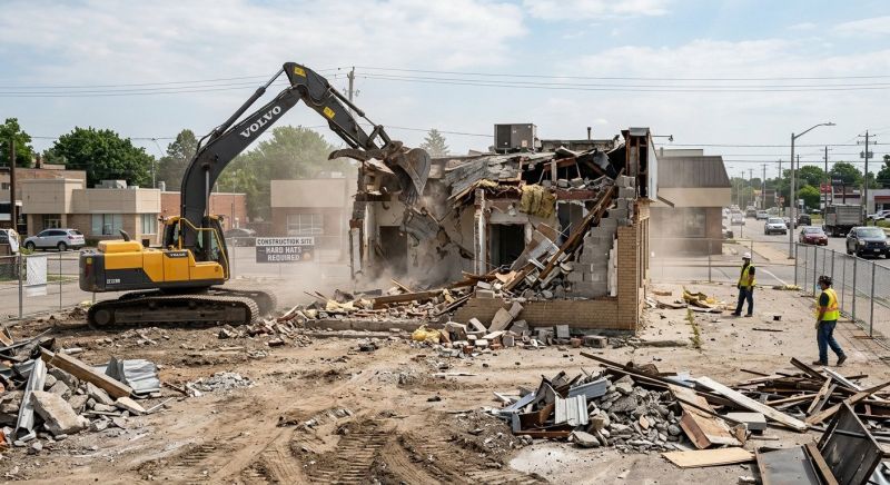 Factory Demolition in Houston, TX