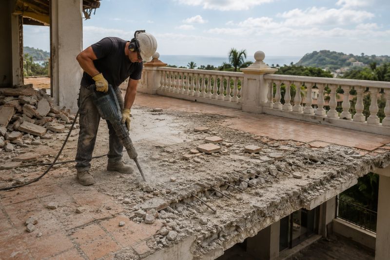 Terrace Demolition in Bergen County, NJ
