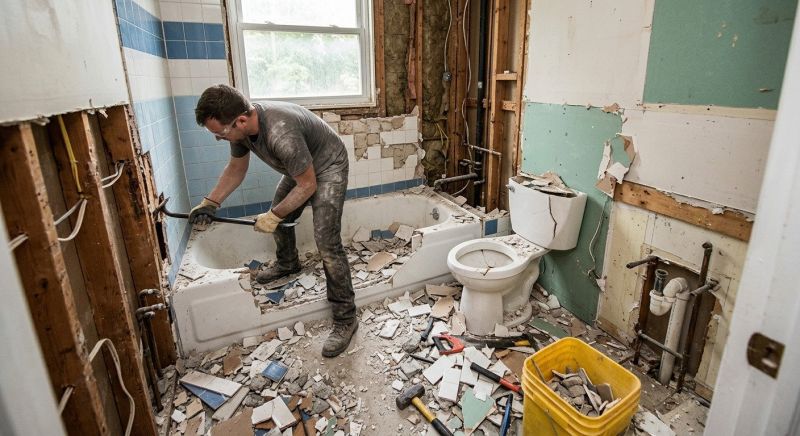 Bathtub Demolition in Sacramento, CA