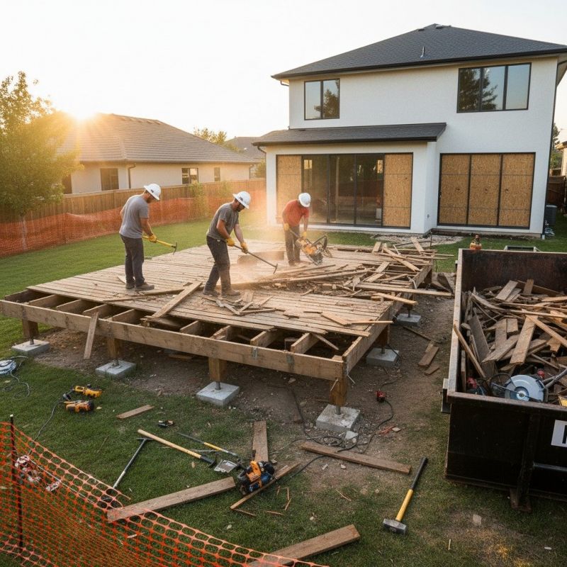 Carport Demolition in Sacramento, CA