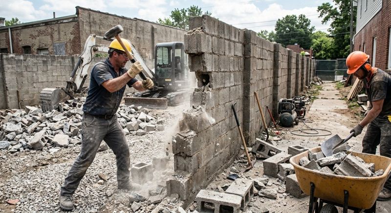 Cement Demolition in Sacramento, CA