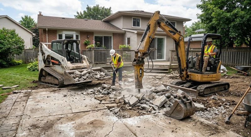 Cement Removal in Sacramento, CA