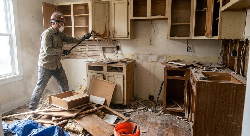 Closet Demolition in Frederick, MD