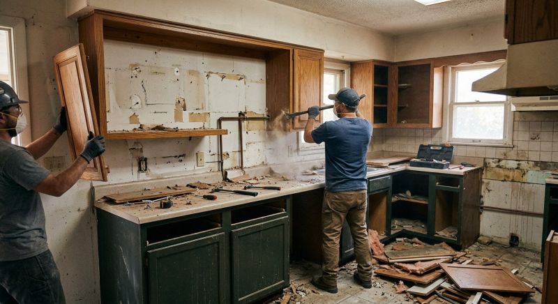 Closet Demolition in Frederick, MD