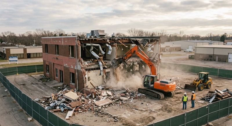 Commercial Demolition Service in Sacramento, CA