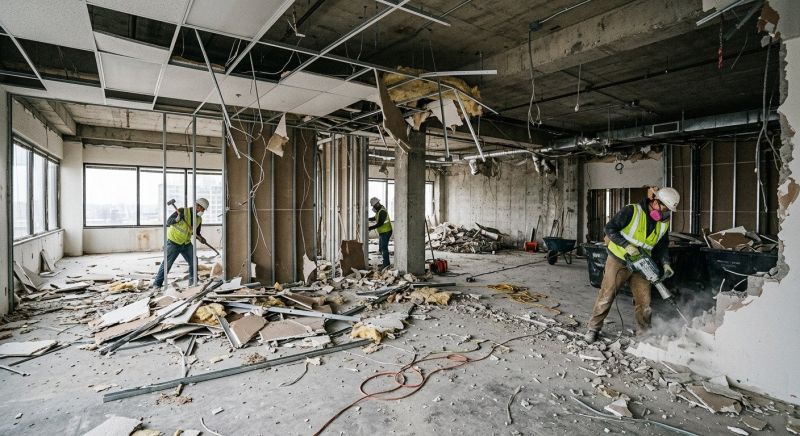 Commercial Site Demolition in Katy, TX