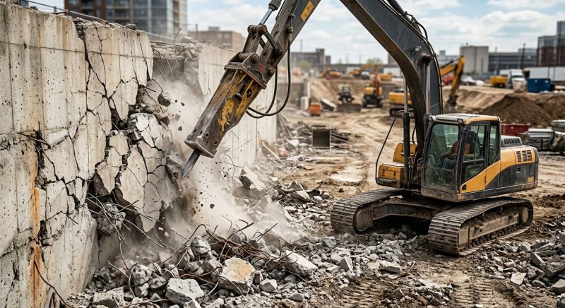 Concrete Breaking Service in Sacramento, CA