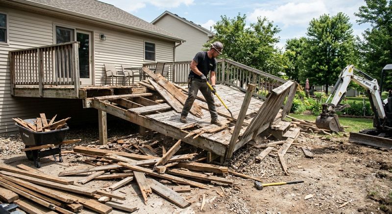 Deck Removal Service in Sacramento, CA