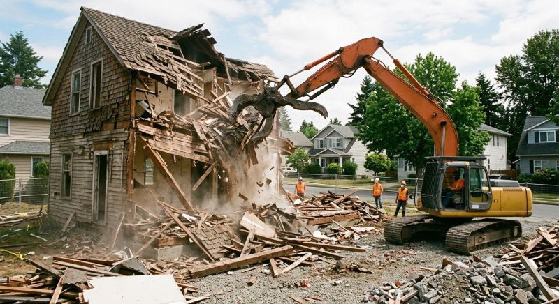 House Demolition Service in Sacramento, CA