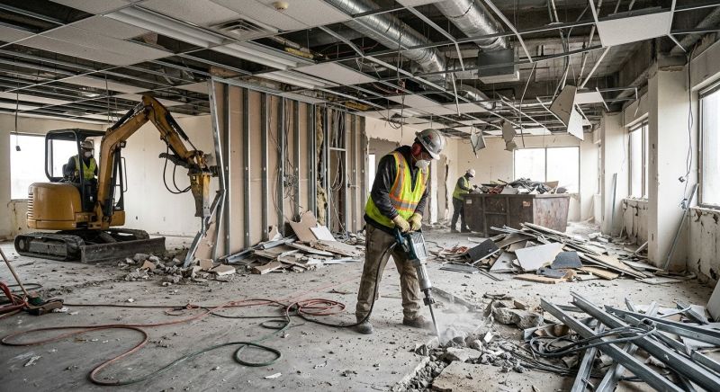 Industrial Demolition in Sacramento, CA