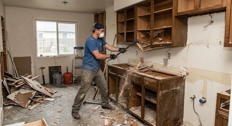 Kitchen Cabinet Demolition in Frederick, MD