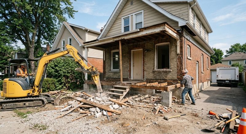 Masonry Demolition in Sacramento, CA