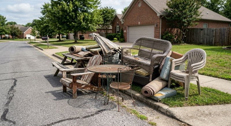 Patio Furniture Removal in Auburn, CA