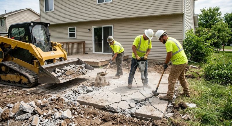 Pavement Demolition in Bergen County, NJ
