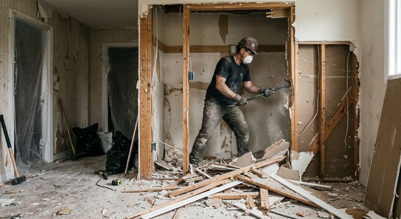 Room Demolition in Bergen County, NJ