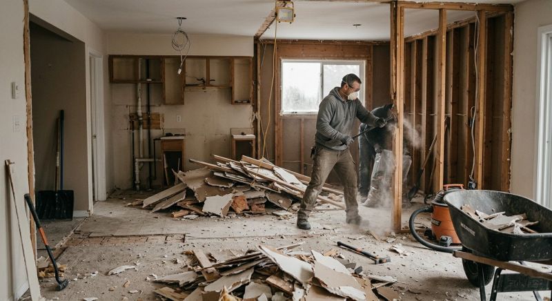 Subfloor Demolition in Frederick, MD