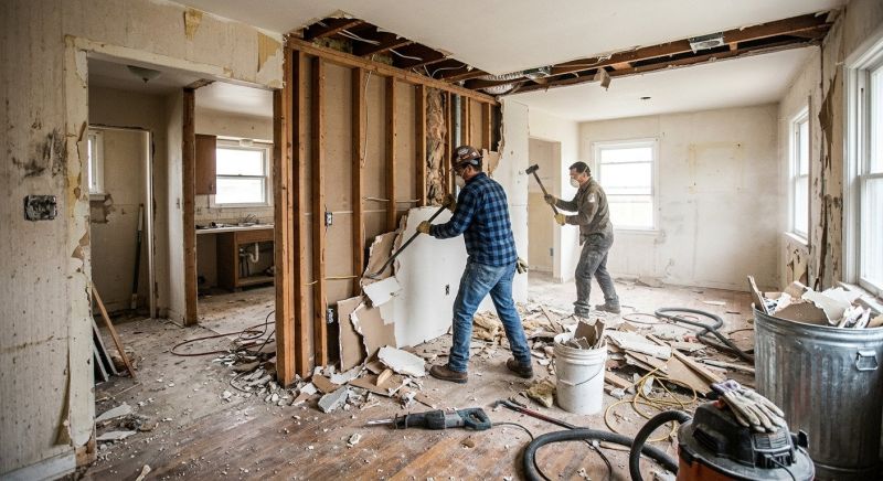 Subfloor Demolition in Sacramento, CA