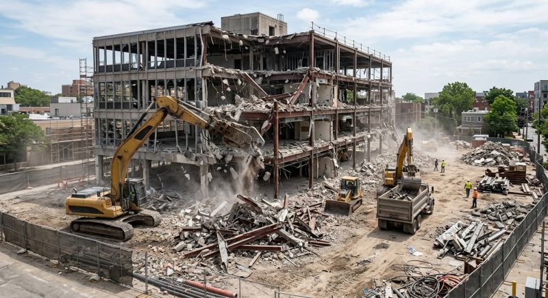 Warehouse Demolition in Houston, TX